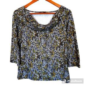 J. McLaughlin Catalina Top 3/4 Sleeves Size 4